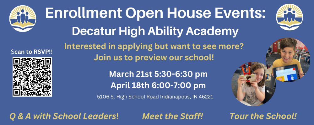 DHAA Enrollment Open House Events