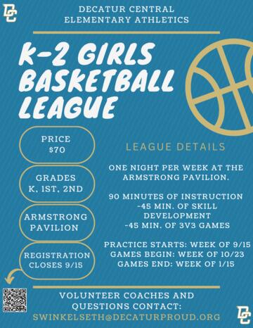 K-2 Girls Basketball