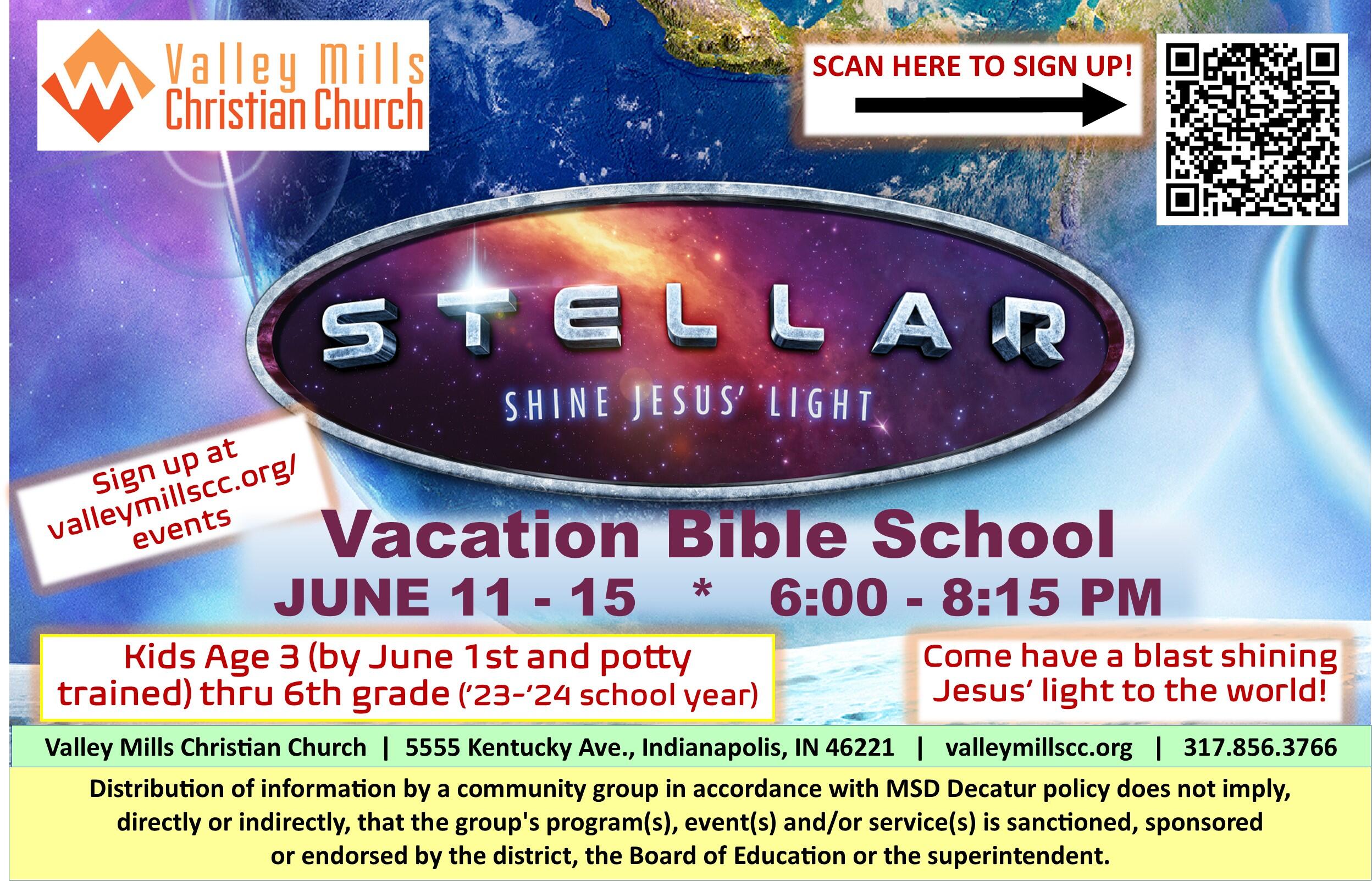 Valley Mills Christian Church Bible School