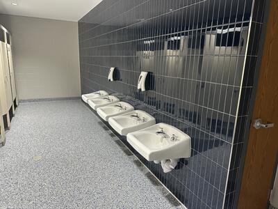 school restroom sinks
