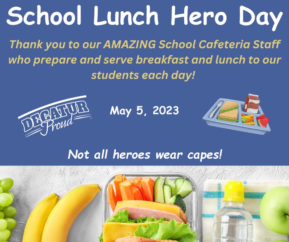 School lunch hero day 5/5